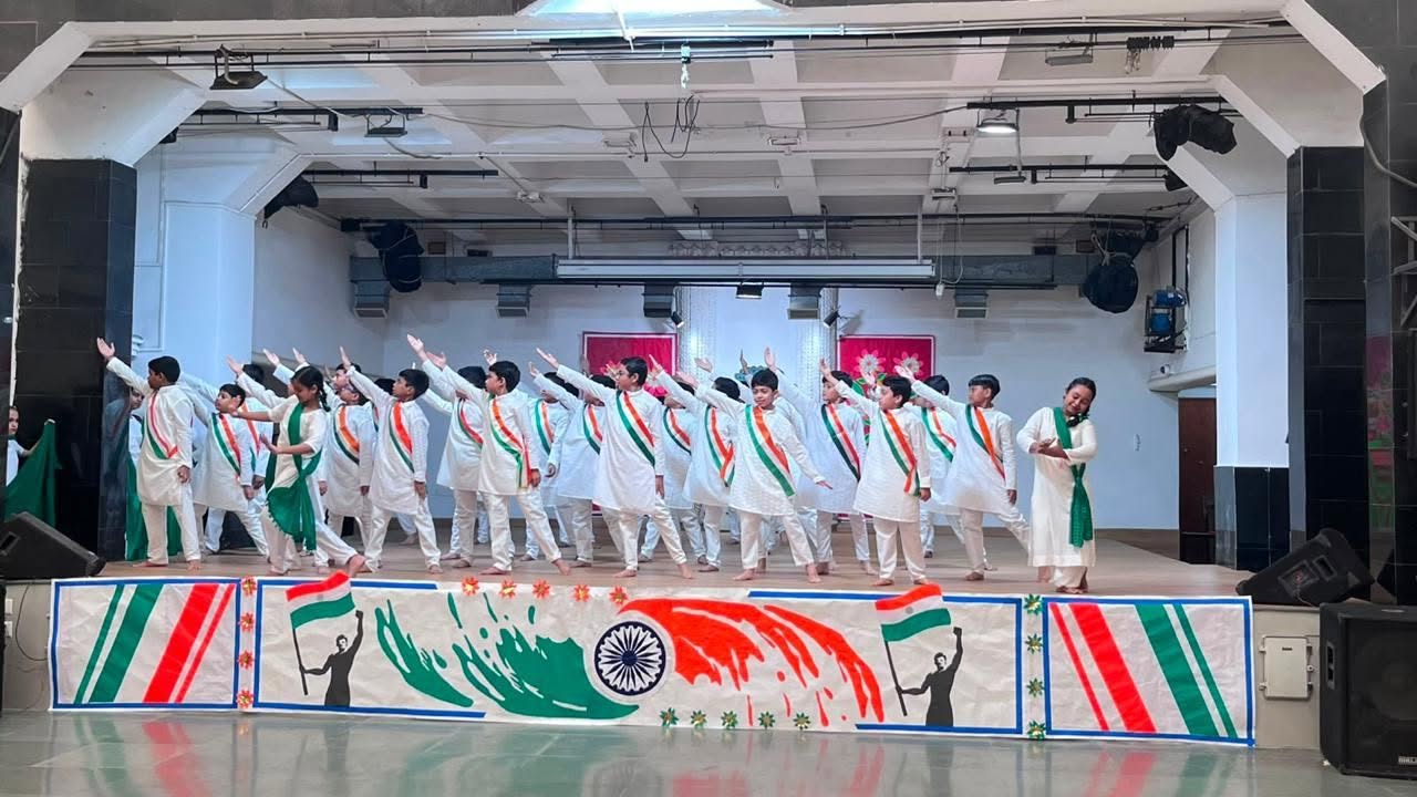 The students of BDM International celebrated the 80th Independence Day