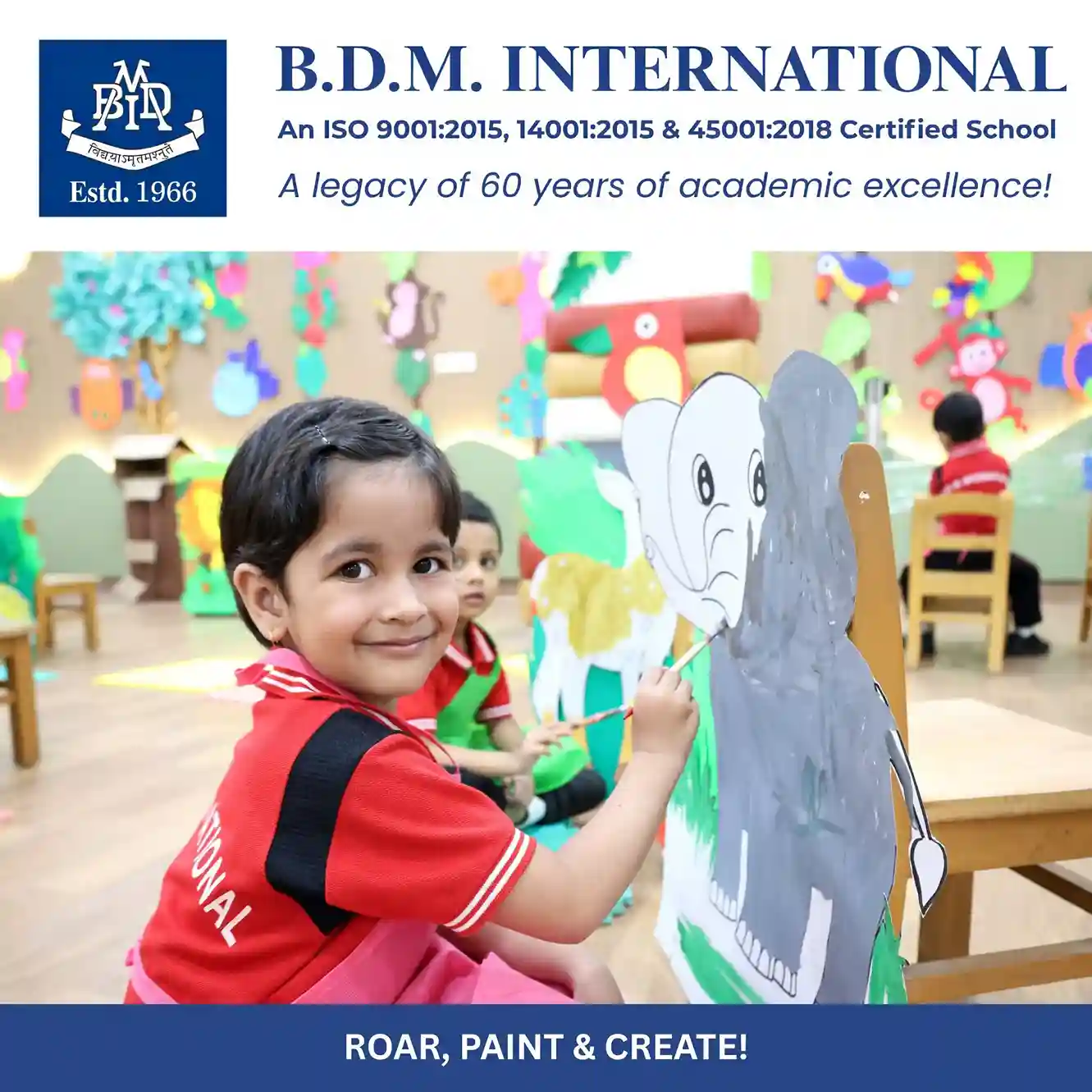 Roar, Paint & Create!